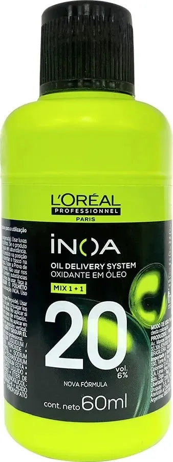 Agua Oxigenada Inoa 60ml 20 Volumes - Loreal Profissional